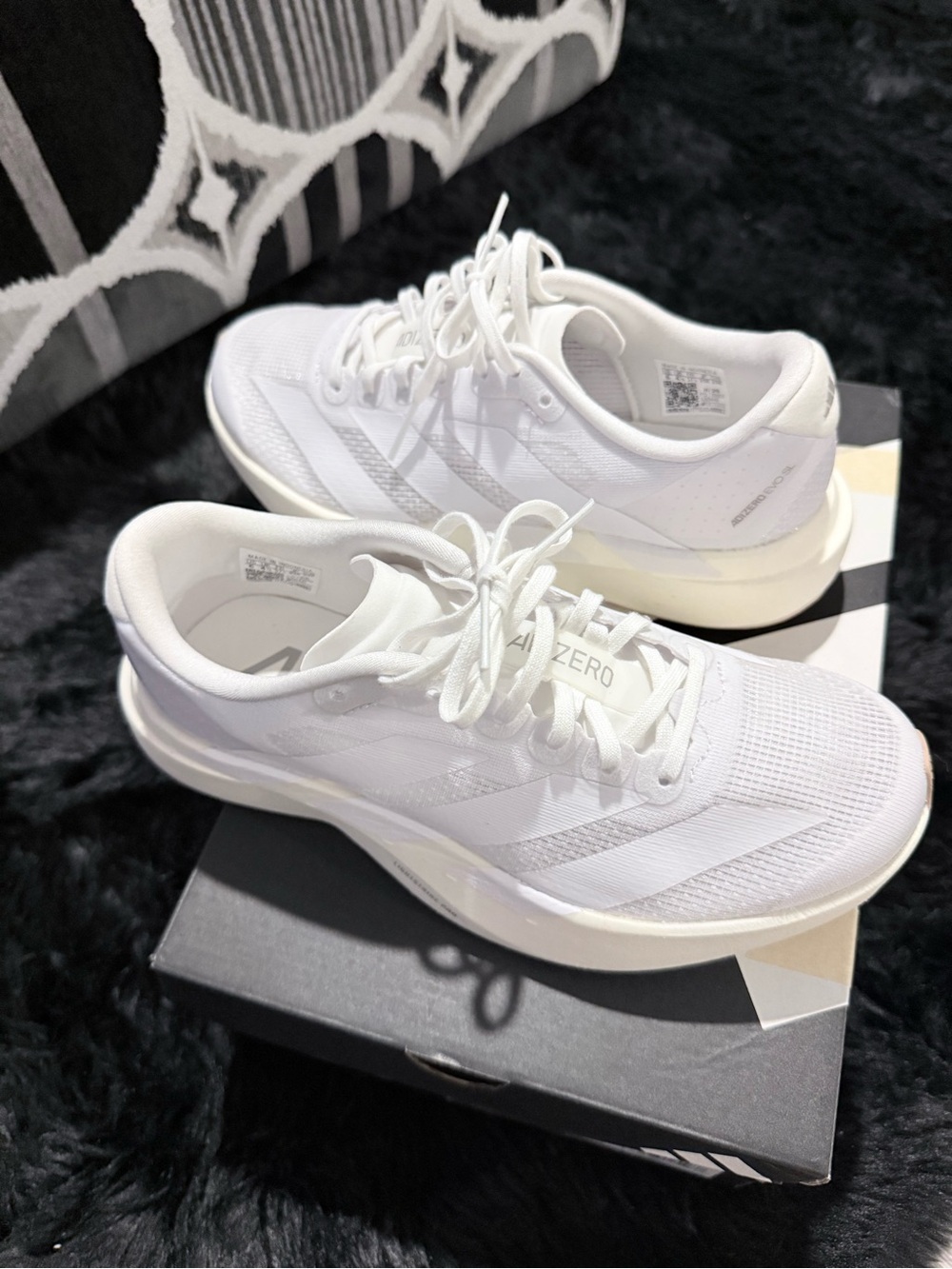 adidas White Women's Running Sneakers